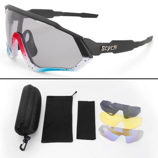 MTB Bike Glasses Outdoor Sports Running Windproof Safety Sunglasses Men Women Road Ridding Cycling Goggles Eyewear